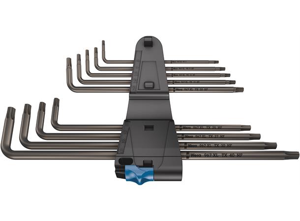 NØKKELSETT TORX 9 STK HF XL L-nøkler 967/9 TX 1 Wera 