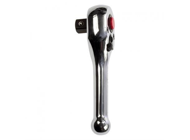 SKRALLE 3/8" DR. 72T STUBBY NH39 H/V- gange m/ utløserknapp - KC Tools 