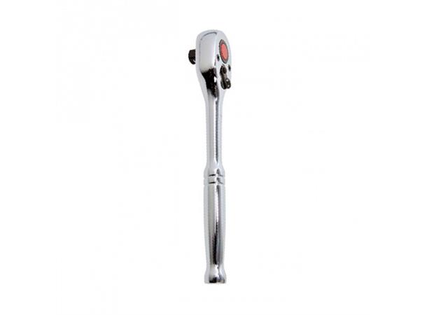 SKRALLE 1/4" DR. 72T NH14 H/V- gange m/ utløserknapp - KC Tools 