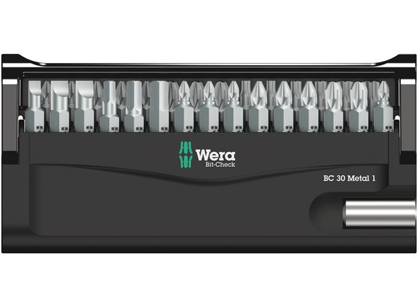 BITSETT METAL 1 BIT-CHECK 30 29-BITS Wera 