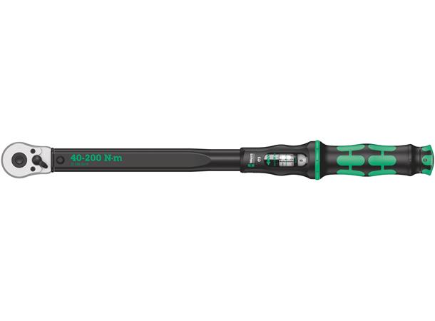 MOMENTNØKKEL 1/2" 40-200NM Click-Torque C 3 Wera 