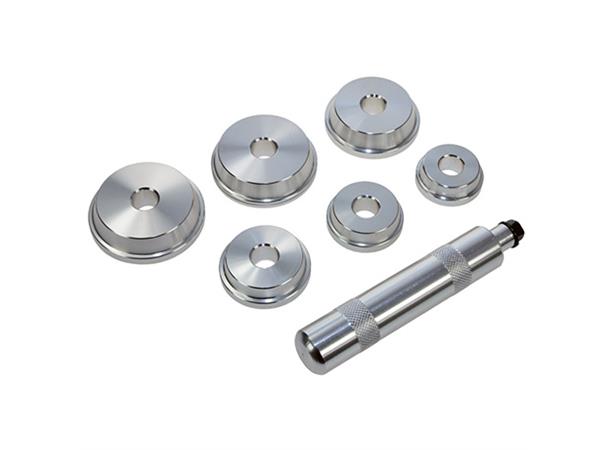 MONTERINGSSETT KULELAGER 7 DELER For Skånsom Lagermontering KC Tools 