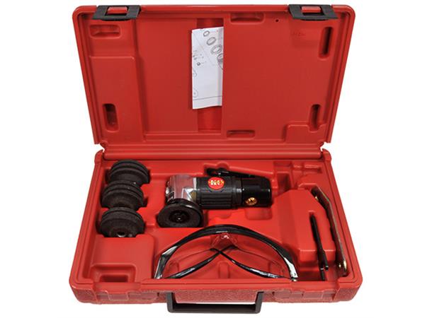 SLIPEMASKIN MINI VINKEL 2" KOFFERT 20,000 Rpm koffert + tilbehør KC Tools 