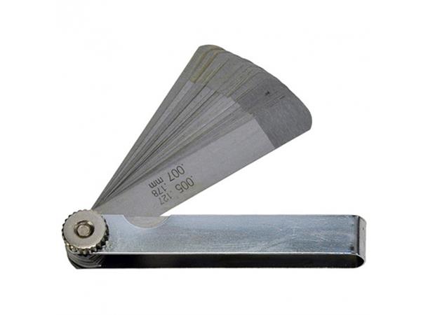 BLADFØLER 22 BLAD STEP Tommer og millimeter KC Tools 