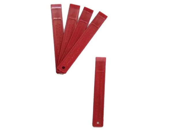 SCRAPER NON-METALLIC RED #12-EX 
