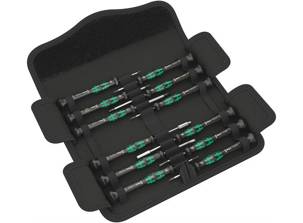 SKRUTREKKERSETT MIKRO 12 ELEKTRONIKK 1 Wera 