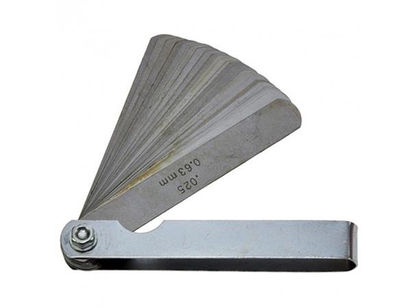 BLADFØLER 26 BLAD Tommer og millimeter KC Tools 