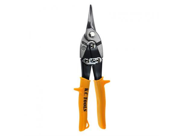 BLIKKSAKS 250MM RETT KC TOOLS Gul - Rett Kutt KC Tools 
