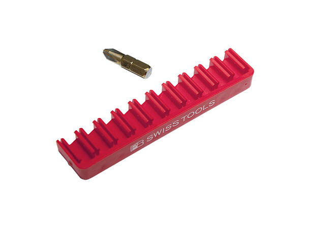 SKINNE FOR 10STK BITS 970  BITBLOKK Slagfast plast - PB Swiss Tools 