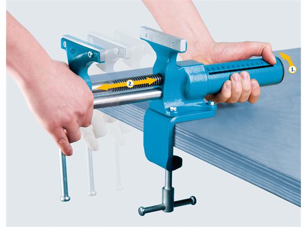 SKRUSTIKKE 120MM KOMPAKT HURTIGJUSTERBAR Måleskala Helsmidd - Brockhaus-Heuer 
