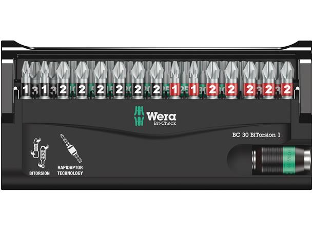 BITSETT BITORSION 1 BIT-CHECK 30 29-BITS Wera 