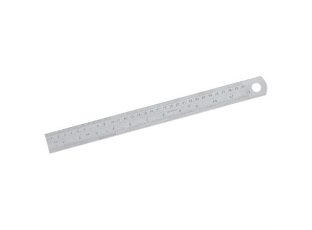 LINJAL RUSTFRI 300MM 30X1 MM/INCH Vogel 
