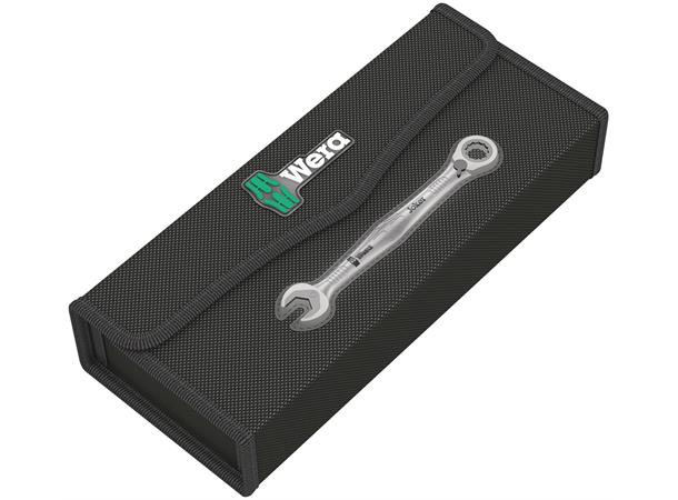 SKRALLENØKKELSETT JOKER SWITCH 11-DEL 8-19mm Sort Nylonveske Wera 