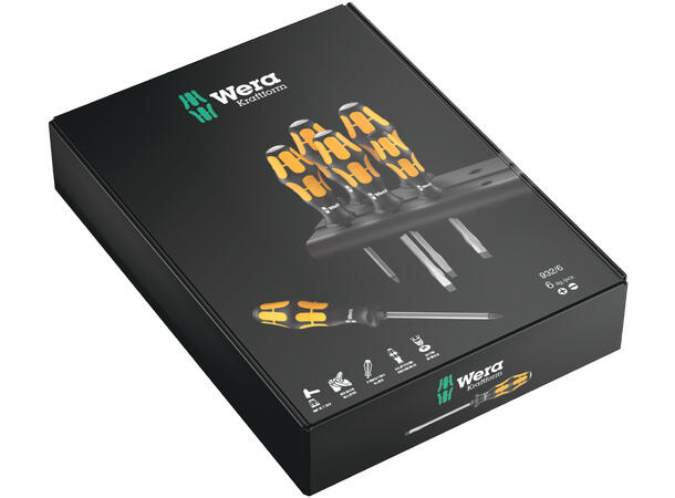 Slagskrutrekkere PH + rett - Wera