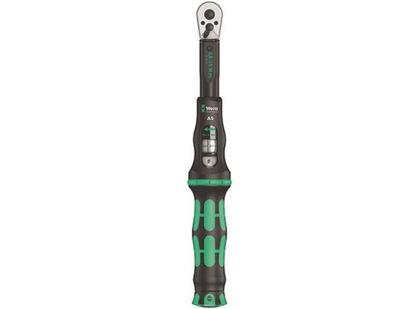 MOMENTNØKKEL 1/4" 2,5-25NM Click-Torque A 5 Wera 