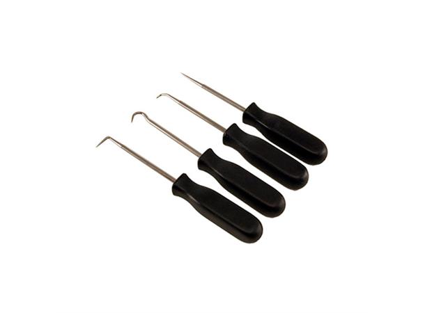 PAKNINGSPIRKER 4 STK Rett, Bøy, Bue, Vinkel Håndtak KC Tools 