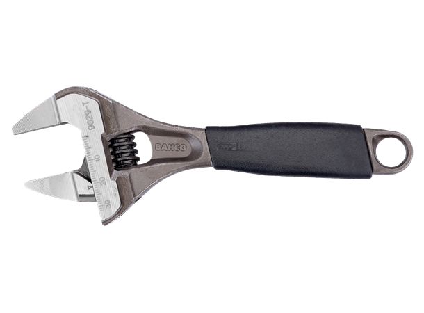 SKIFTENØKKEL 10" 9031-T 38mm vidde Ekstra tynne kjefter - Bahco 