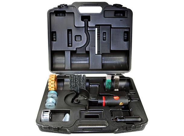 BØRSTE SLIPER MULTI SETT SM-6902K7 Koffert, 3 Adaptere, + Tilbehør KC Tools 