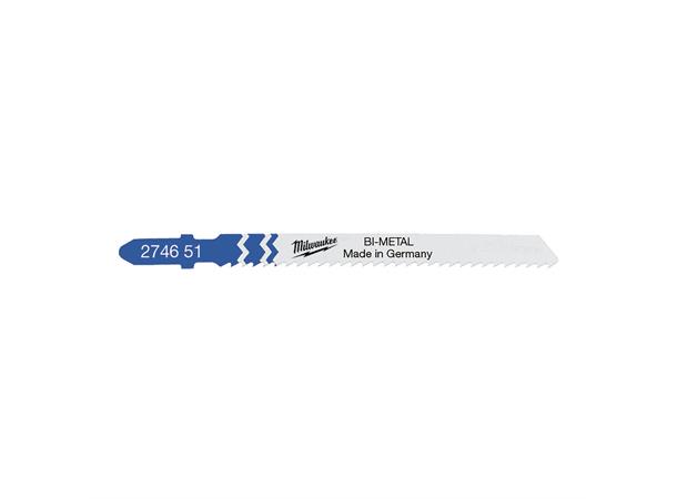 STIKKSAGBLAD T101A 75/3MM P5 Milwaukee Tilbehør 