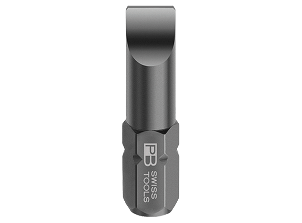 BITS 1/4" RETT 1,2X8 L=25MM Din 3126 C6 PB Swiss 