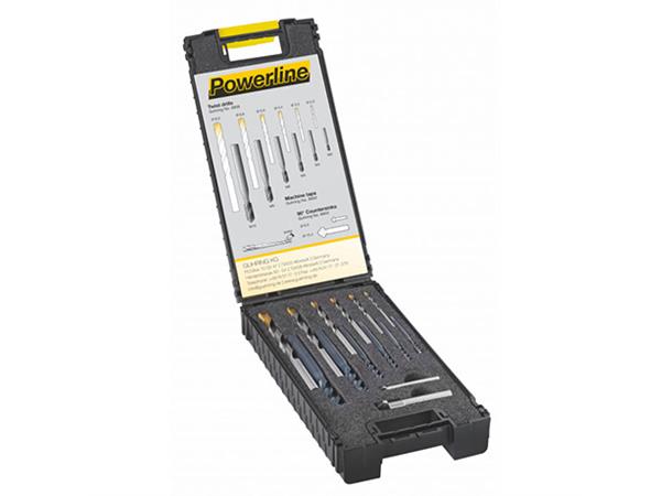 MASKINGJENGETAPP SETT M3-M10 Tapper, Gjengebor, Forsenkere - Gühring 