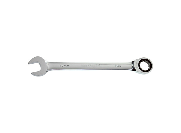 SKRALLENØKKEL FAST 14MM KC TOOLS Enveis Polert KC Tools 