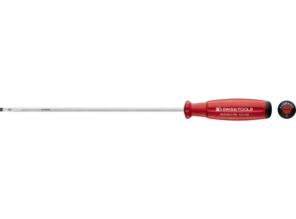 SKRUTREKKER RETT NR.2  PB 8140 0.6x4x200mm SwissGrip - PB Swiss Tools 