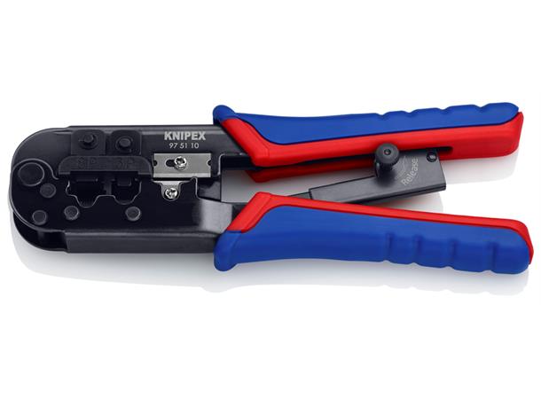 KRYMPETANG MODULÆR 97 51 10 6 & 8-Pol  Knipex 