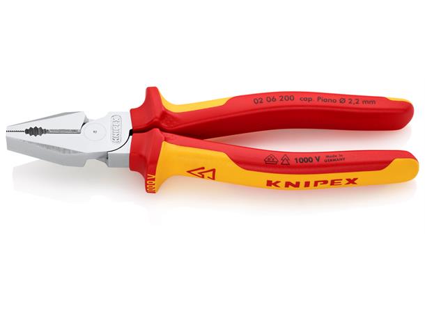 KOMBINASJONSTANG 200MM 1000V 02 06 200 Iec Knipex 