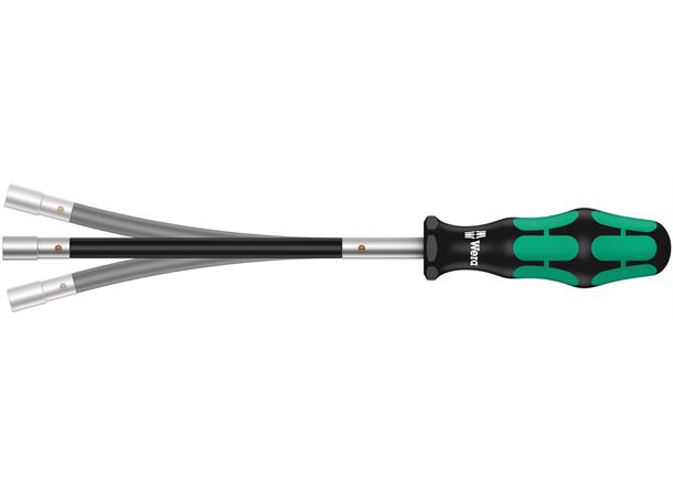SLANGEKLEMMETREKKER FLEKSIBEL 8MM 391 Kraftform Håndtak  Wera 