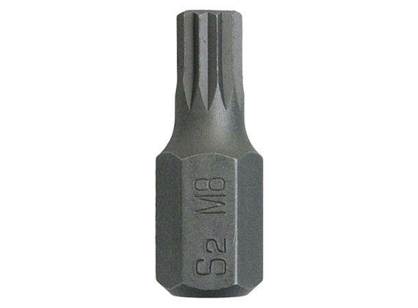 BITS SPLINE M5 10X30MM Kraftig, Kort - FT 
