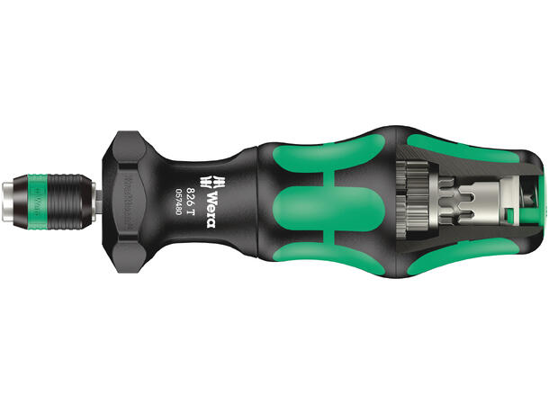 BITSSKRUTREKKER TURBO 826 T 1/4" WERA wera 