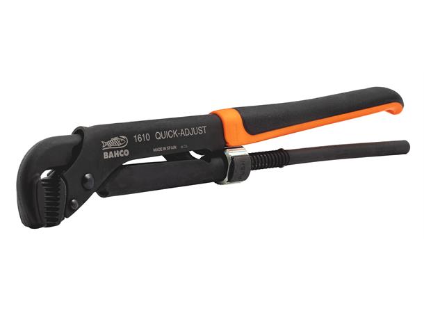 RØRTANG 1" QUICK-ADJUST 1610 L=320mm 0-45mm ERGO - Bahco 