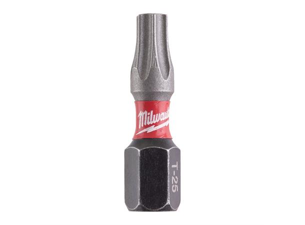 BITS SHOCKWAVE TX25 X 25MM 2STK Milwaukee Tilbehør 