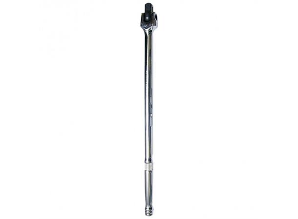 LEDDHÅNDTAK 3/8" 225MM Latmannsarm, Polert KC Tools 