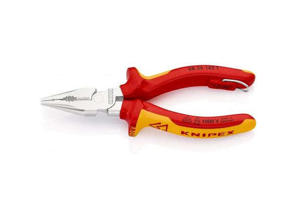 SPISSTANG 1000V 145MM M/ FESTEØYE 08 26 145 T Knipex 