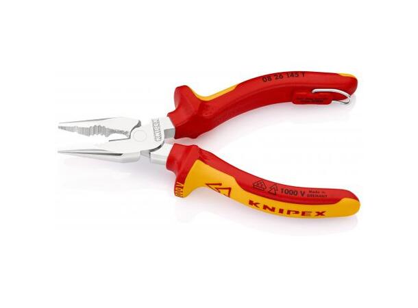 SPISSTANG 1000V 145MM M/ FESTEØYE 08 26 145 T Knipex 