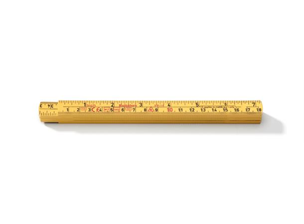 TOMMESTOKK GLF G61-1-6 Metr. Gradering/Engelsk Tomme Hultafors 