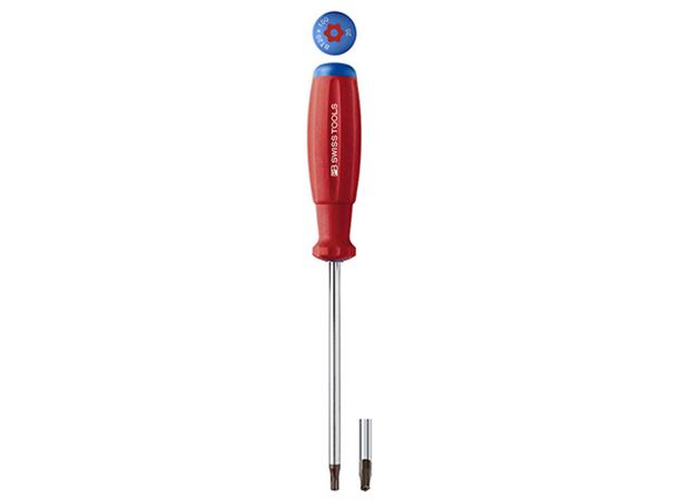 SKRUTREKKER TORX M/HULL TX30 Santoprene 2-Komp Håndtak PB Swiss 