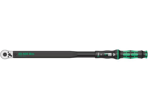 MOMENTNØKKEL 1/2" 80-400NM Click-Torque C 5 Wera 