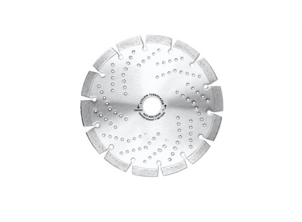 DIAMANTKAPPEBL 180X2.6X10X22 TURBOLAZER 2.6Mm Tykk 22,23Mm Diam. Spindel Zyklon 