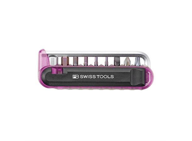 BITSSETT 470 PURPLE BIKETOOL SWISS 13-Delers PB Swiss 
