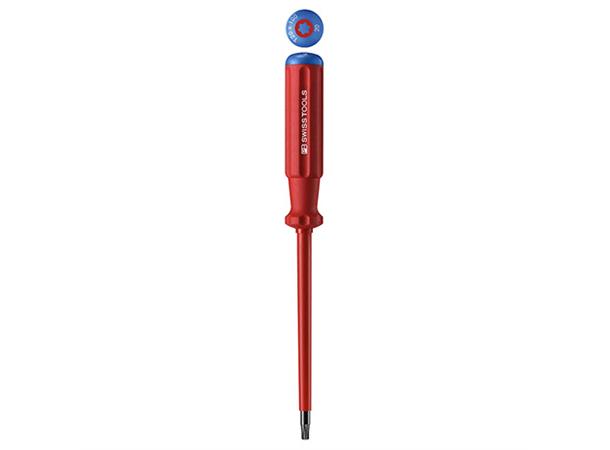 SKRUTREKKER TORX TX20 VDE 1000V Santoprene 2-Komp Håndtak PB Swiss 