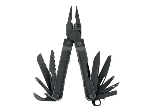 MULTIVERKTØY REBAR SORT Med mulighet for gravering - Leatherman 