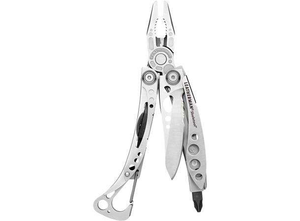 MULTIVERKTØY SKELETOOL RUSTFRI Med mulighet for gravering - Leatherman 