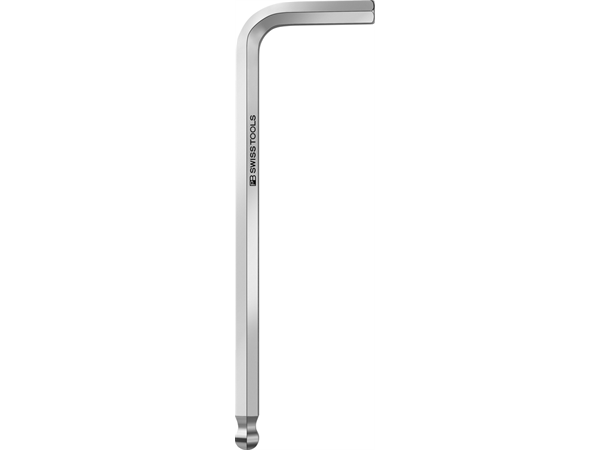 SEKSKANTNØKKEL 5MM L-NØKKEL LANG m/ kule - PB Swiss Tools 