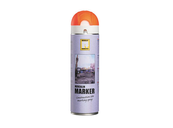 MERKESPRAY ORANGE FLUORESEERENDE 500ml - Mercalin 