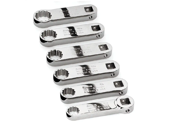TORQUE ADAPTER SETT 1/2" DR. SPLINE SRES306 - 6 DELER 9/16-7/8" - Snapon 