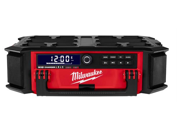 ARBEIDSRADIO DAB+ M18 PACKOUT™ Radio + lader Milwaukee 
