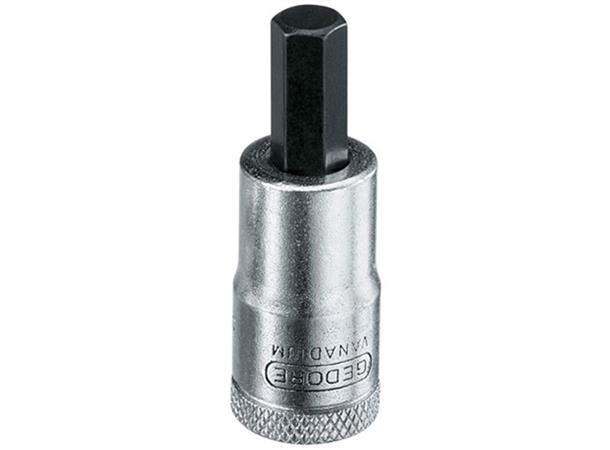 PIPE 3/8" INNV. SEKSKANT 6MM In 30 - Gedore 